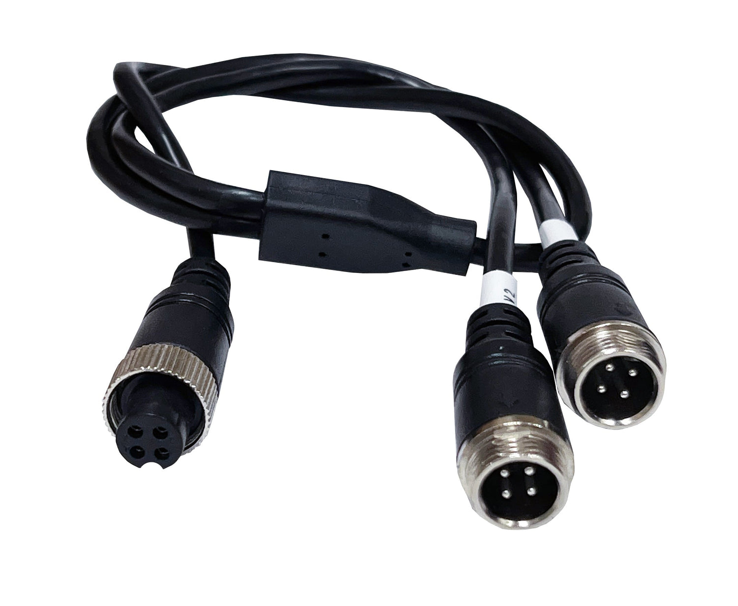 4 PIN SPLITTER REAR MALE TO FEMALE+FEMALE - Command Parking Systems