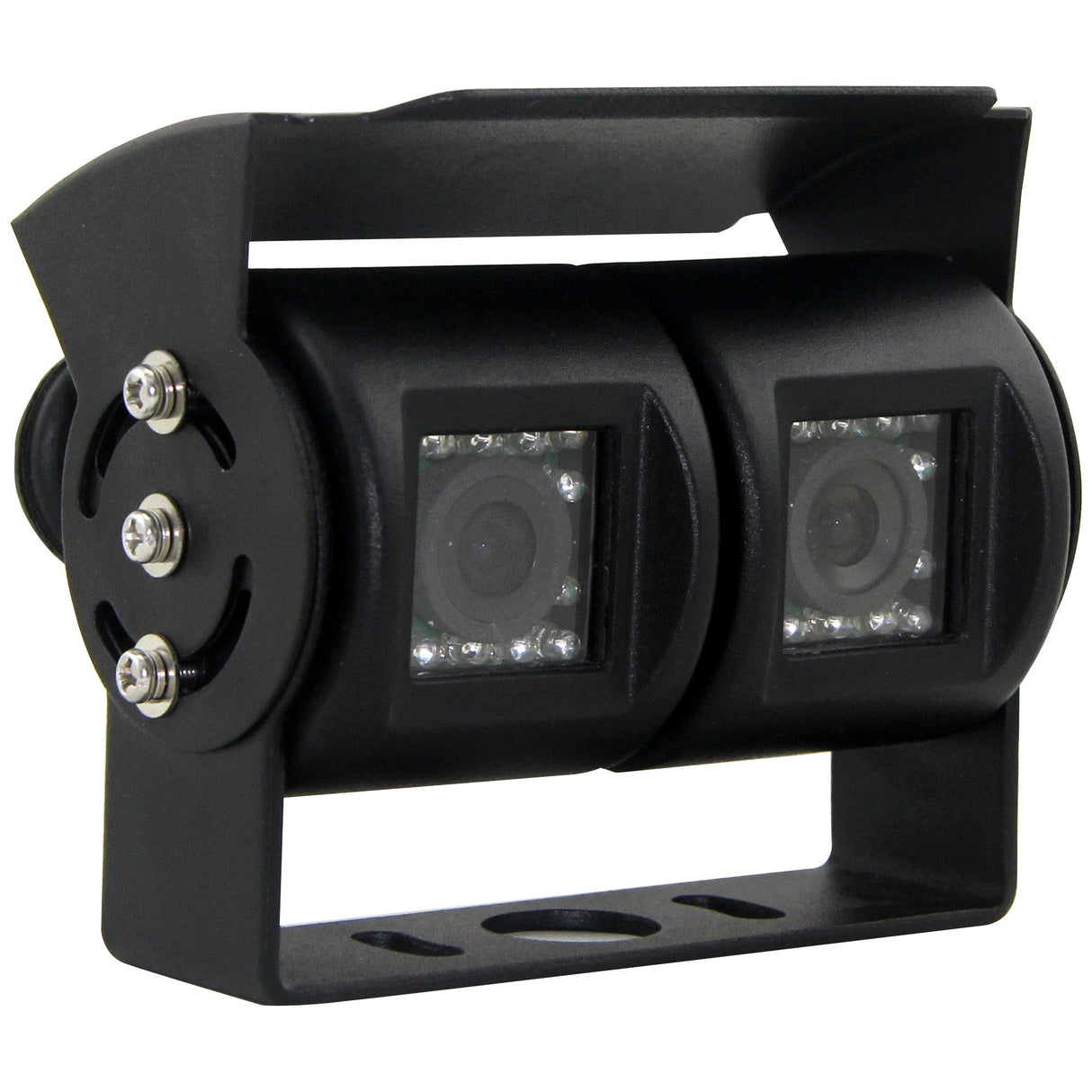 HEAVY DUTY 120º DUAL LENS BOX CAMERA WITH IR LED - Command Parking Systems