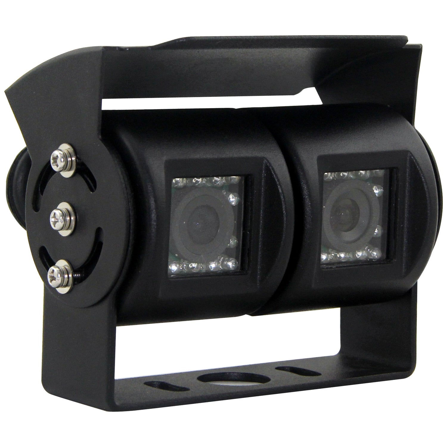 HEAVY DUTY 120º DUAL LENS BOX CAMERA WITH IR LED - Command Parking Systems