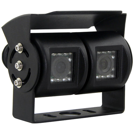 HEAVY DUTY 120º DUAL LENS BOX CAMERA WITH IR LED - Command Parking Systems