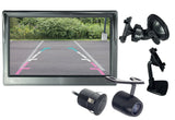 5” DUAL MOUNT DASH OR SUCTION CUP MOUNT MONITOR - WITH BUTTERFLY/FLUSH MOUNT CAMERA - Command Parking Systems