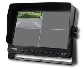 HEAVY DUTY 7" QUAD INPUT MONITOR - Command Parking Systems