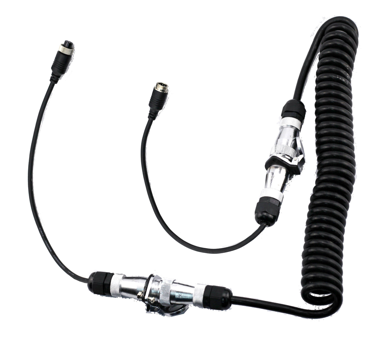 HEAVY DUTY TRAILER CABLE KIT - WITH HEAVY DUTY 120º CCD BOX CAMERA - Command Parking Systems