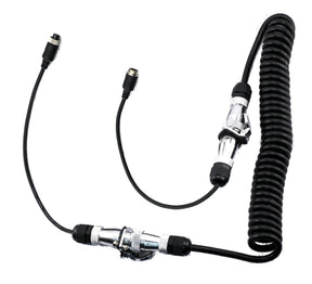 HEAVY DUTY TRAILER CABLE KIT - WITH HEAVY DUTY 120º CCD BOX CAMERA - Command Parking Systems