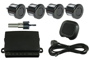 REVERSING SENSOR KIT - BLACK SENSORS & BUZZER - Command Parking Systems