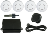REVERSING SENSOR KIT - WHITE SENSORS & BUZZER - Command Parking Systems
