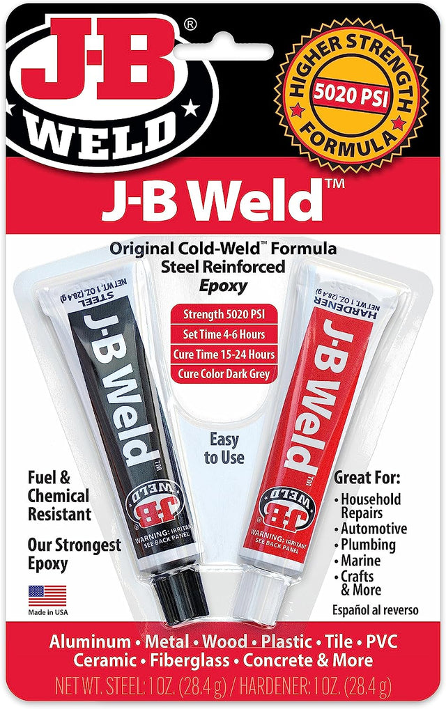 Twin Tube 2 Oz 5020 PSI Epoxy System 57g - J-B Weld | Universal Auto Spares