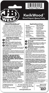 Kwik Wood Repair Epoxy Putty 28g - J-B Weld | Universal Auto Spares