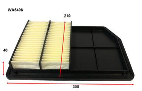 Air Filter A2047 Fits Mitsubishi WA5496 - Wesfil