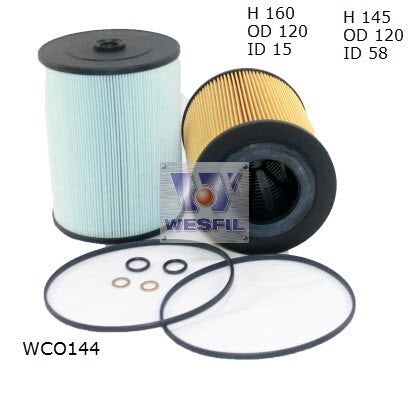 Oil Filter Fits Mitsubishi WCO144 - Wesfil | Universal Auto Spares