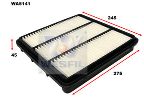 Air Filter A1586 Fits Holden WA5141 - Wesfil
