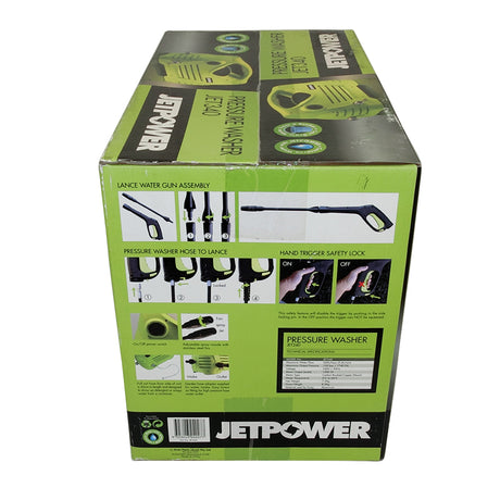 Pressure Washer 340LT/HR 240V JET340 - JetPower