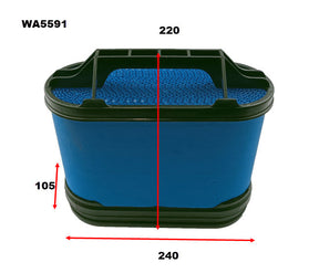 Air Filter Fits Hino WA5591 - Wesfil