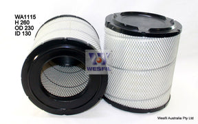 Air Filter HDA5893 Fits Hino WA1115 - Wesfil