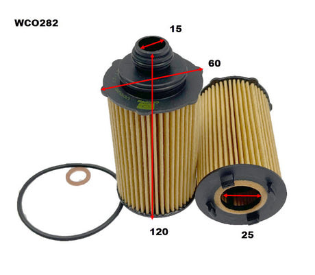 Oil Filter R2965P SsangYong WCO282 - Cooper