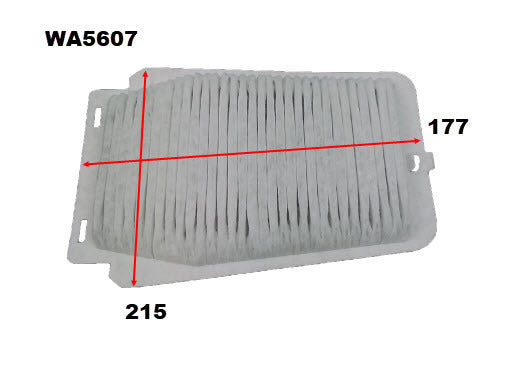 HV Battery Air Filter Fits Toyota WA5607 - Wesfil