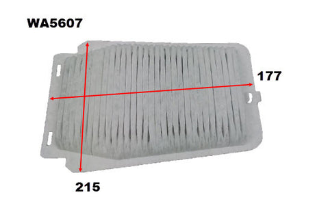 HV Battery Air Filter Fits Toyota WA5607 - Wesfil | Universal Auto Spares