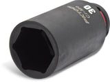 30mm 1/2″ Dr Deep Impact Socket 6pt - PKTool