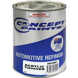 Automotive Refinish Acrylic Thinner 1L - Concept Paints