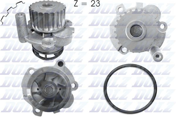 Audi Volkswagen Water Pump A212DZ - Austral