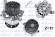 Audi Volkswagen 1.9LTDI Water Pump A249DZ - Austral | Universal Auto Spares