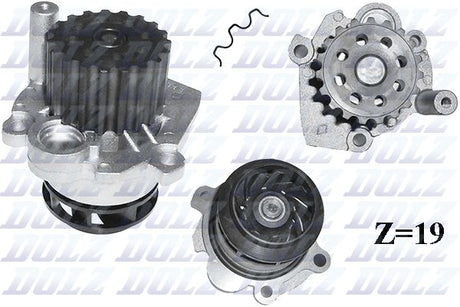 Audi Volkswagen 1.9LTDI Water Pump A249DZ - Austral | Universal Auto Spares