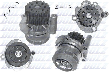 Audi Volkswagen 2.0LTDI Water Pump A251DZ - Austral | Universal Auto Spares