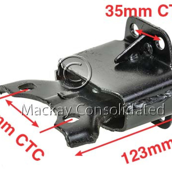 Engine Mount FORD COURIER PB 2.2L A6632 - MACKAY