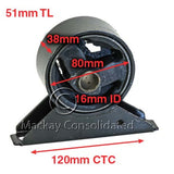 Engine Mount Hyundai G4EK 12V SOHC MPFI A6715 - MACKAY
