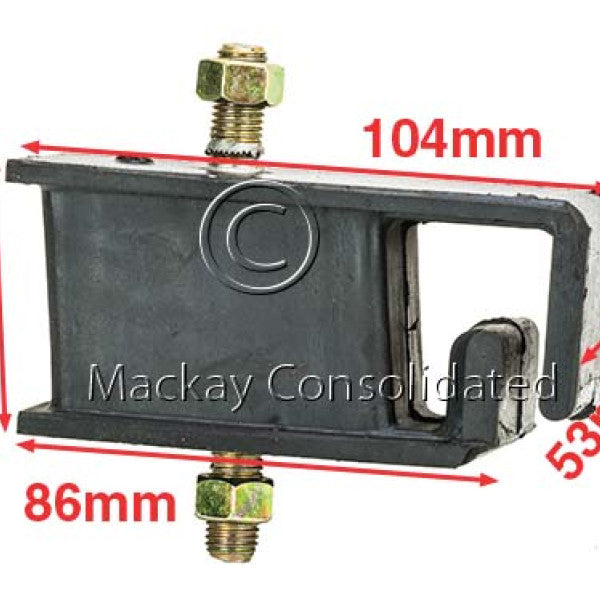 Engine Mount Nissan SD25 8V OHV Diesel Inj A6893 - MACKAY