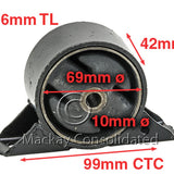 Engine Mount Proton 4G93 16V DOHC MPFI 99KW A6926 - MACKAY