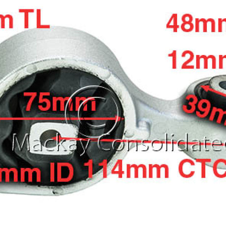 Engine Mount Nissan M9R 16V DOHC Turbo CRD A7331 - MACKAY