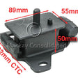 Engine Mount Toyota 1GRFE V6 24V DOHC MPFI A7369 - MACKAY