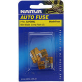 Mini Blade Fuse 5A 5 Pieces - Narva | Universal Auto Spares