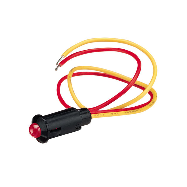 12 Volt Pilot Lamp Pre-wired with Red LED - Narva