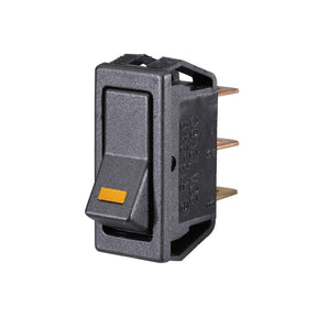 Rocker Switch Off/On SPST Amber LED 20A at 12V - Narva