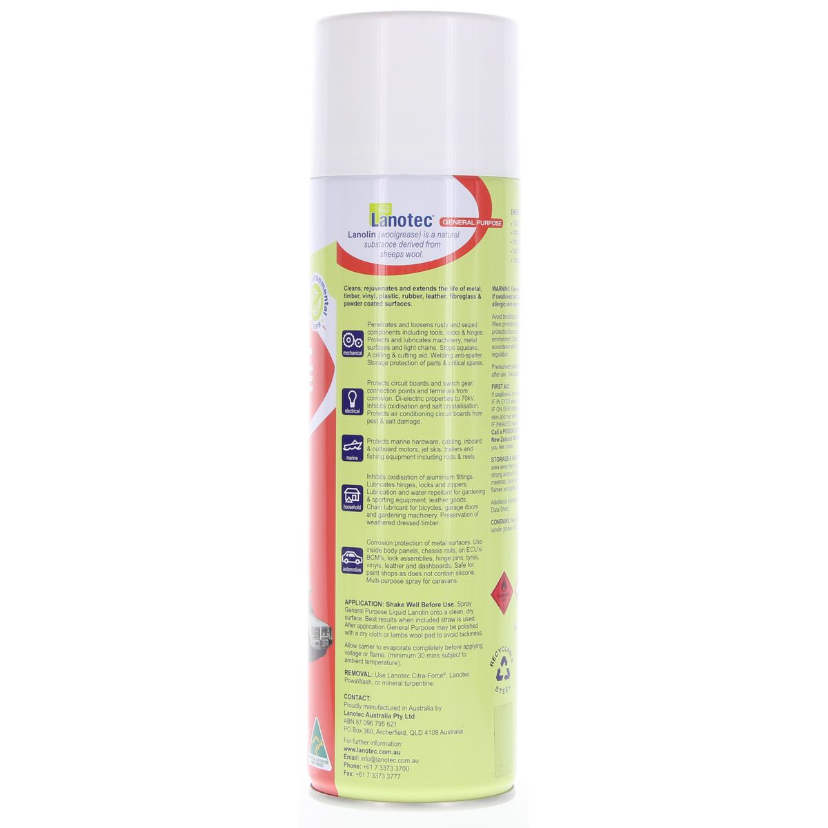 Multi-Purpose Penetrant General Purpose Lanolin 400g - Lanotec | Universal Auto Spares