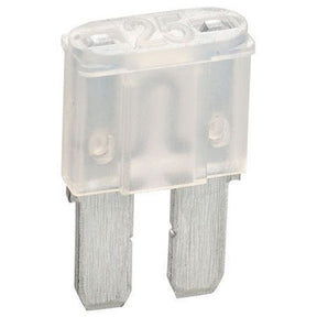 25 AMP White Micro 2 Blade Fuse 5 Pieces - Narva
