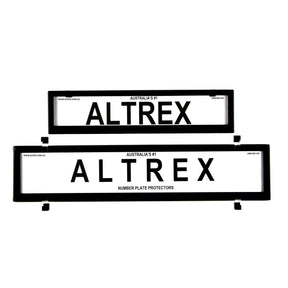 Number Plate Covers Premium / European Combination 6NLEP - Altrex