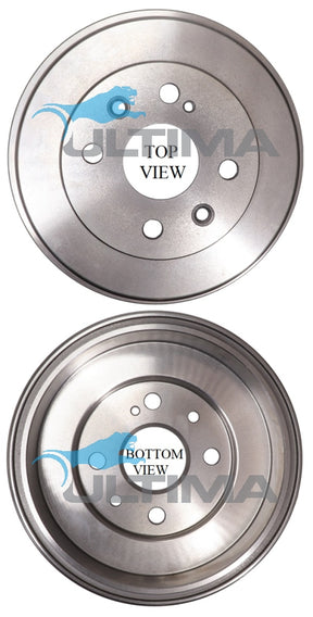 Brake Drum Fits Mazda 2 2007-2014 AAP1628 - Ultima