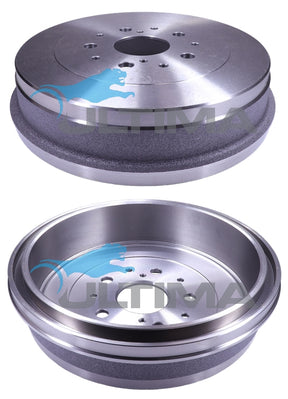 Brake Drum KUN16 Fits Hilux 05- On 2WD Lo-Rider AAP1756 - Ultima
