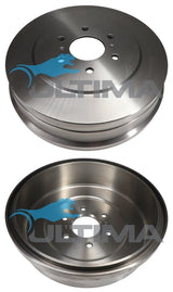 Brake Drum Rear Fits Nissan Navara D40 2005 On AAP1874 - Ultima