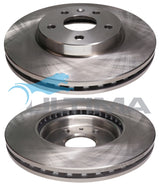 Brake Disc Rotor (F) Fits Holden Cruze JG 15" Wheels 05/09 - ON 276MM AAP2012 - Ultima