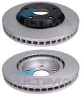 Brake Disc Rotor (Front) Fits Commodore VE V6 AAP2026 - Ultima