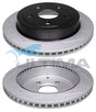 Brake Drum Rear (R) Fits Commodore VE V6 Dimpled & Slotted AAP2027S - Ultima