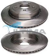 Brake Disc Rotor (R) Fits Commodore VE V8 AAP2029 - Ultima