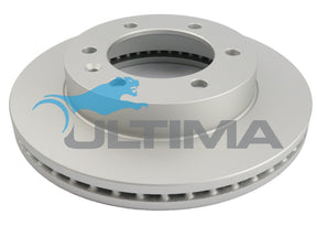 Brake Disc Rotor Geomet Coated Front Fits Holden Colorado 09/2016 AAP2079 - Ultima