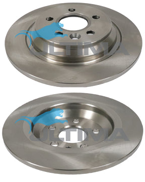 Front Rotor (F) Fits Volvo S60, V60, S80, V70, XC70 Solid 11mm AAP2087 - Ultima