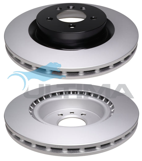 Front Rotor (F) Fits Range Rover Ser 3 S/Charged 08/2002-09/2009 360mm OD Geomet Coated AAP2096 - Ultima