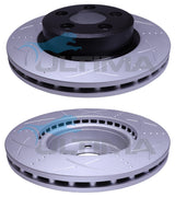 Slotted Front Rotor (F) Fits Falcon BF-FG, Territory TS, TX AAP2107S - Ultima